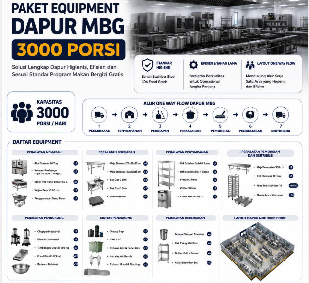 Paket 3000 Porsi